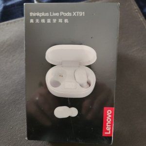 LENOVO THINKPLUS EARBUDS XT91 NEVER OPENED BRAND NEW WHITE